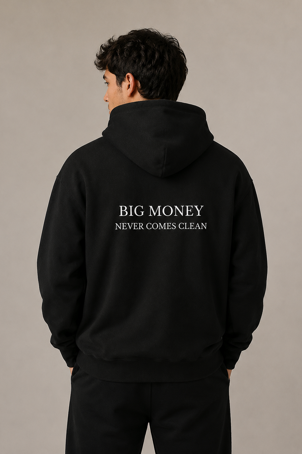 Dirty Money Club Signature Hoodie Black