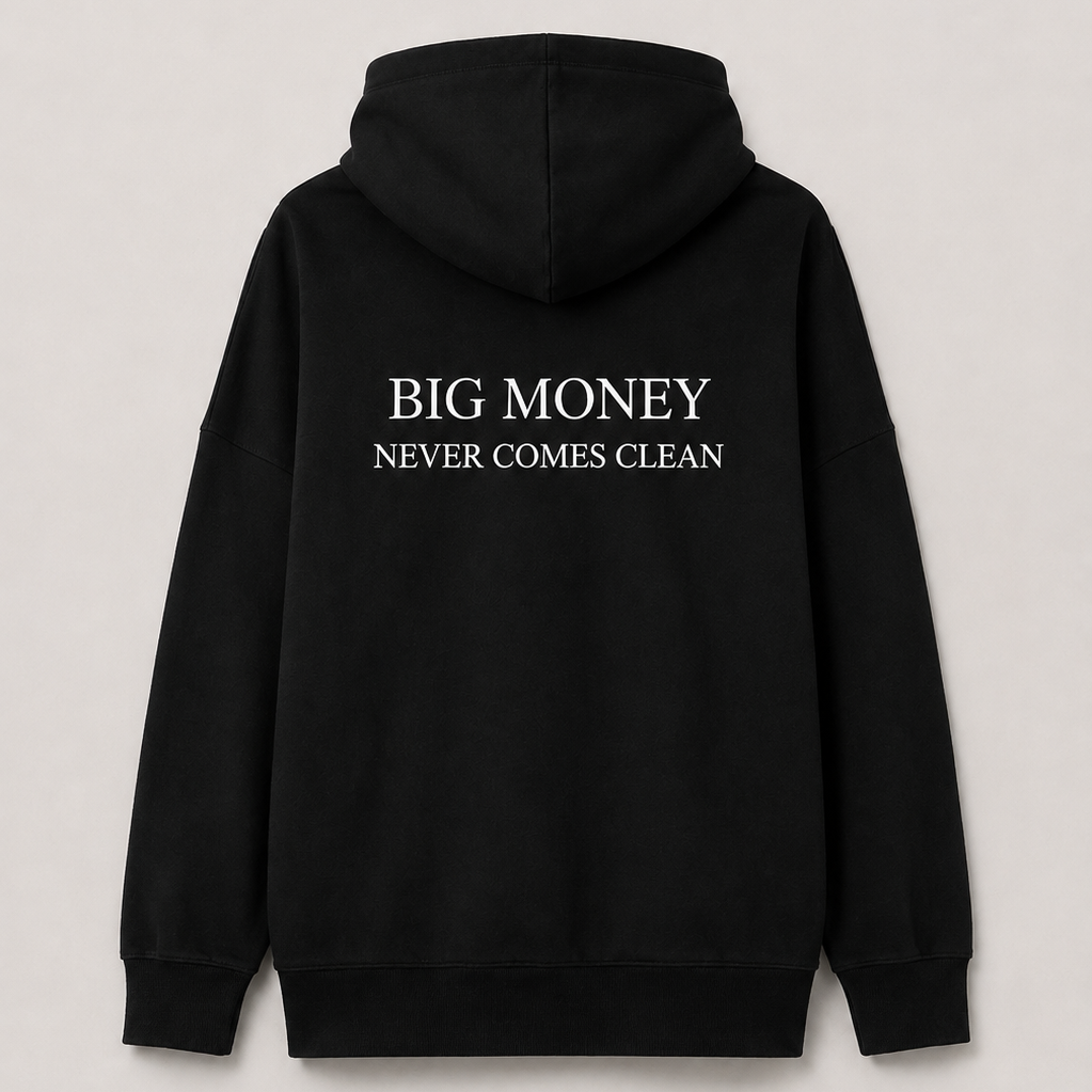 Dirty Money Club Signature Hoodie Black