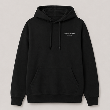 Dirty Money Club Signature Hoodie Black