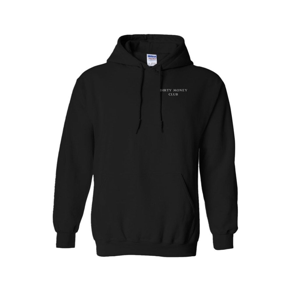 Dirty Money Club Heavy Blend Hoodie – Black